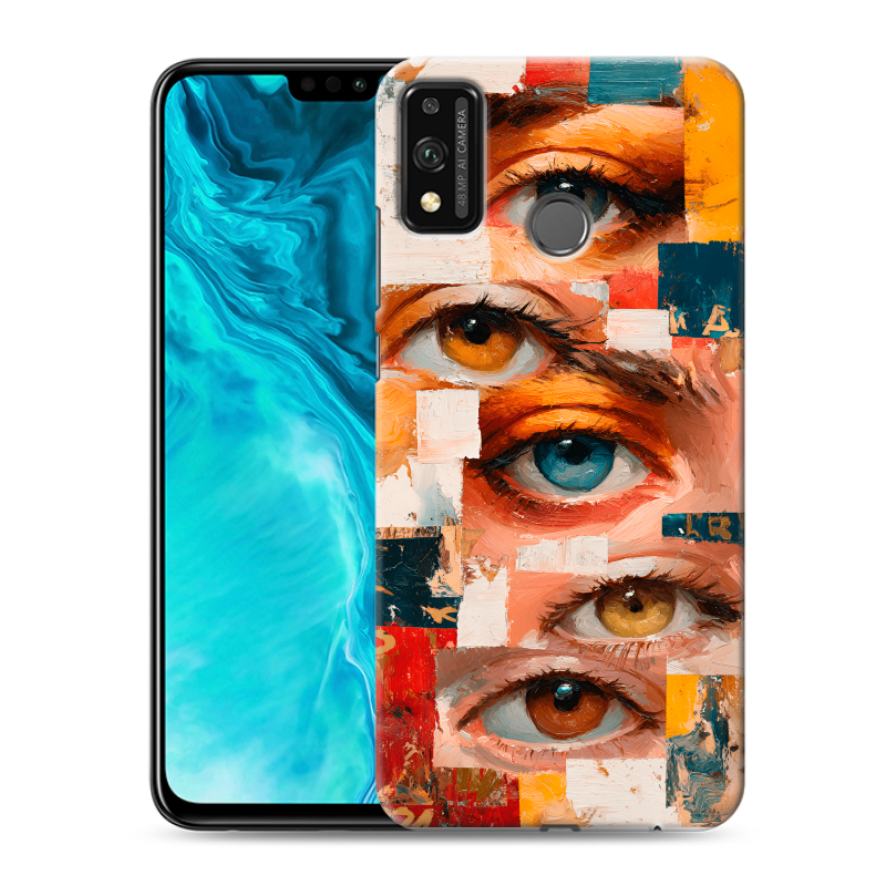 Силиконовый чехол на Huawei Honor 9X Lite с принтом Модный принт Силиконовый чехол на Huawei Honor 9X Lite с принтом Модный принт