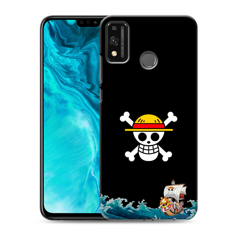 Силиконовый чехол на Huawei Honor 9X Lite с принтом One Piece Ван Пис Силиконовый чехол на Huawei Honor 9X Lite с принтом One Piece Ван Пис
