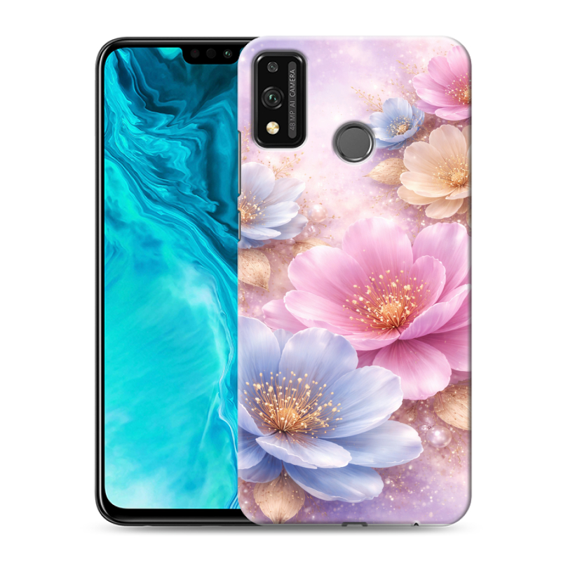 Силиконовый чехол на Huawei Honor 9X Lite с принтом женский Силиконовый чехол на Huawei Honor 9X Lite с принтом женский