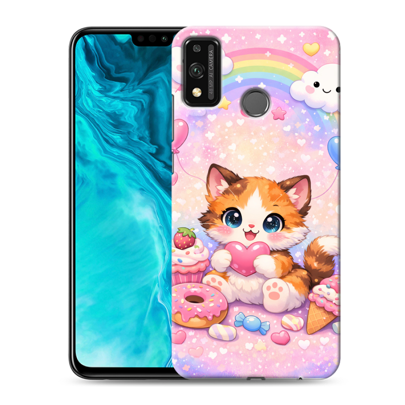 Силиконовый чехол на Huawei Honor 9X Lite с принтом для девочек Силиконовый чехол на Huawei Honor 9X Lite с принтом для девочек