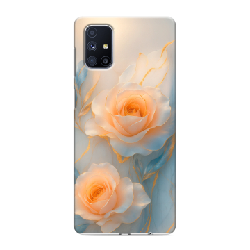 Силиконовый чехол на Samsung Galaxy M51 с принтом Женский