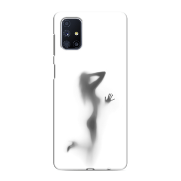 Силиконовый чехол на Samsung Galaxy M51 с принтом Силуэт Силиконовый чехол на Samsung Galaxy M51 с принтом Силуэт