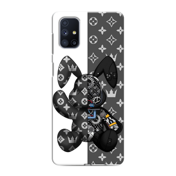 Силиконовый чехол на Samsung Galaxy M51 с принтом Луи робот Силиконовый чехол на Samsung Galaxy M51 с принтом Луи робот