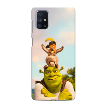 Силиконовый чехол на Samsung Galaxy M51 с принтом Шрек Shrek Силиконовый чехол на Samsung Galaxy M51 с принтом Шрек Shrek