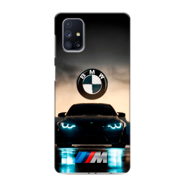 Силиконовый чехол на Samsung Galaxy M51 с принтом БМВ BMW Силиконовый чехол на Samsung Galaxy M51 с принтом БМВ BMW