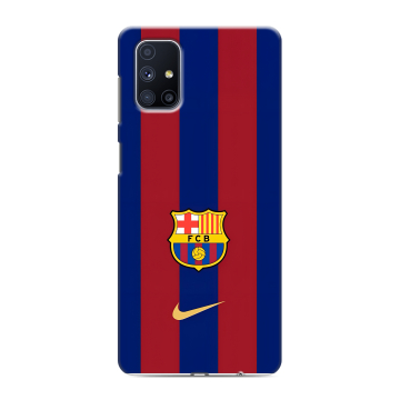Силиконовый чехол на Samsung Galaxy M51 с принтом Барселона Barcelona Силиконовый чехол на Samsung Galaxy M51 с принтом Барселона Barcelona