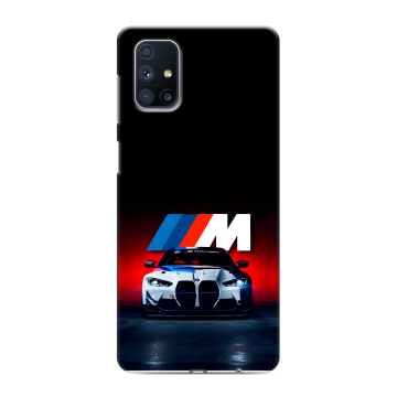 Силиконовый чехол на Samsung Galaxy M51 с принтом БМВ BMW Силиконовый чехол на Samsung Galaxy M51 с принтом БМВ BMW