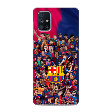 Силиконовый чехол на Samsung Galaxy M51 с принтом Барселона Barcelona Силиконовый чехол на Samsung Galaxy M51 с принтом Барселона Barcelona
