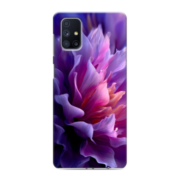 Силиконовый чехол на Samsung Galaxy M51 с принтом женский цветы Силиконовый чехол на Samsung Galaxy M51 с принтом женский цветы