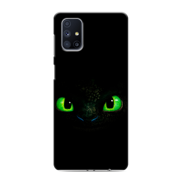 Силиконовый чехол на Samsung Galaxy M51 с принтом Как приручить дракона Силиконовый чехол на Samsung Galaxy M51 с принтом Как приручить дракона