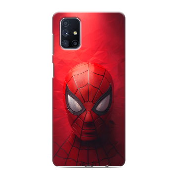 Силиконовый чехол на Samsung Galaxy M51 с принтом Spiderman Человек паук Силиконовый чехол на Samsung Galaxy M51 с принтом Spiderman Человек паук
