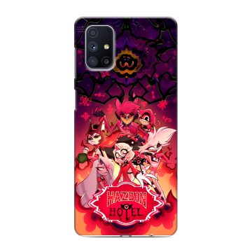 Силиконовый чехол на Samsung Galaxy M51 с принтом Hazbin Hotel Отель Хазбин Силиконовый чехол на Samsung Galaxy M51 с принтом Hazbin Hotel Отель Хазбин