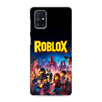 Силиконовый чехол на Samsung Galaxy M51 с принтом Roblox Роблокс Силиконовый чехол на Samsung Galaxy M51 с принтом Roblox Роблокс
