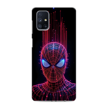 Силиконовый чехол на Samsung Galaxy M51 с принтом Spiderman Человек паук Силиконовый чехол на Samsung Galaxy M51 с принтом Spiderman Человек паук