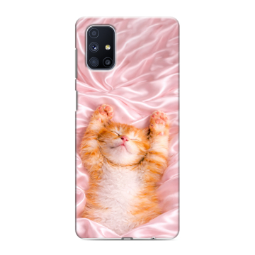Силиконовый чехол на Samsung Galaxy M51 с принтом женский Силиконовый чехол на Samsung Galaxy M51 с принтом женский