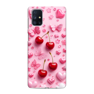 Силиконовый чехол на Samsung Galaxy M51 с принтом для девочек Силиконовый чехол на Samsung Galaxy M51 с принтом для девочек
