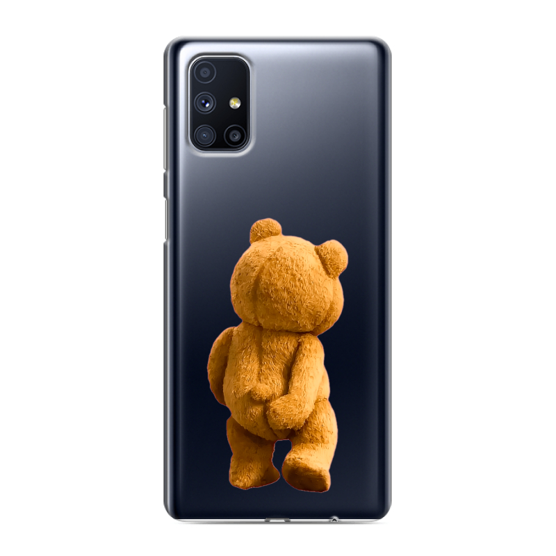 Силиконовый чехол на Samsung Galaxy M51 с принтом Медведь Силиконовый чехол на Samsung Galaxy M51 с принтом Медведь