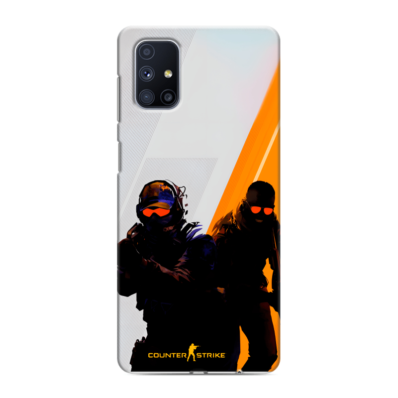 Силиконовый чехол на Samsung Galaxy M51 с принтом Контер страйк Counter strike Силиконовый чехол на Samsung Galaxy M51 с принтом Контер страйк Counter strike