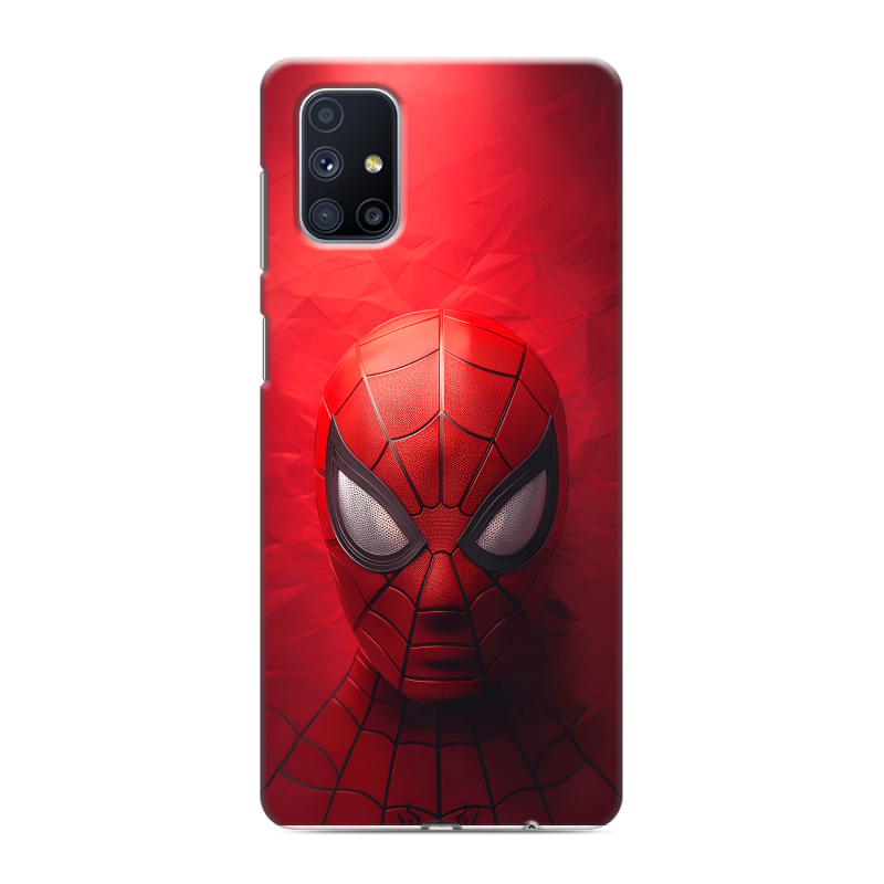 Силиконовый чехол на Samsung Galaxy M51 с принтом Spiderman Человек паук Силиконовый чехол на Samsung Galaxy M51 с принтом Spiderman Человек паук
