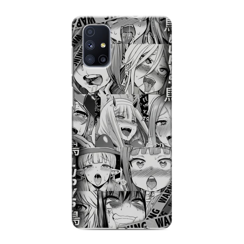 Силиконовый чехол на Samsung Galaxy M51 с принтом Ahegao Ахегао Аниме Силиконовый чехол на Samsung Galaxy M51 с принтом Ahegao Ахегао Аниме