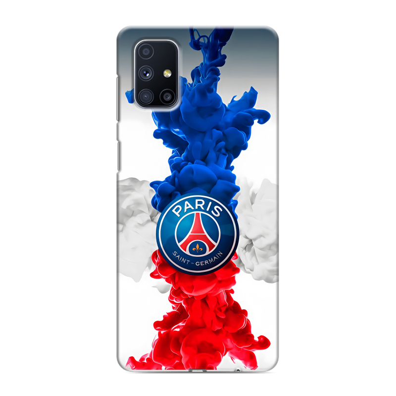 Силиконовый чехол на Samsung Galaxy M51 с принтом PSG ПСЖ Силиконовый чехол на Samsung Galaxy M51 с принтом PSG ПСЖ