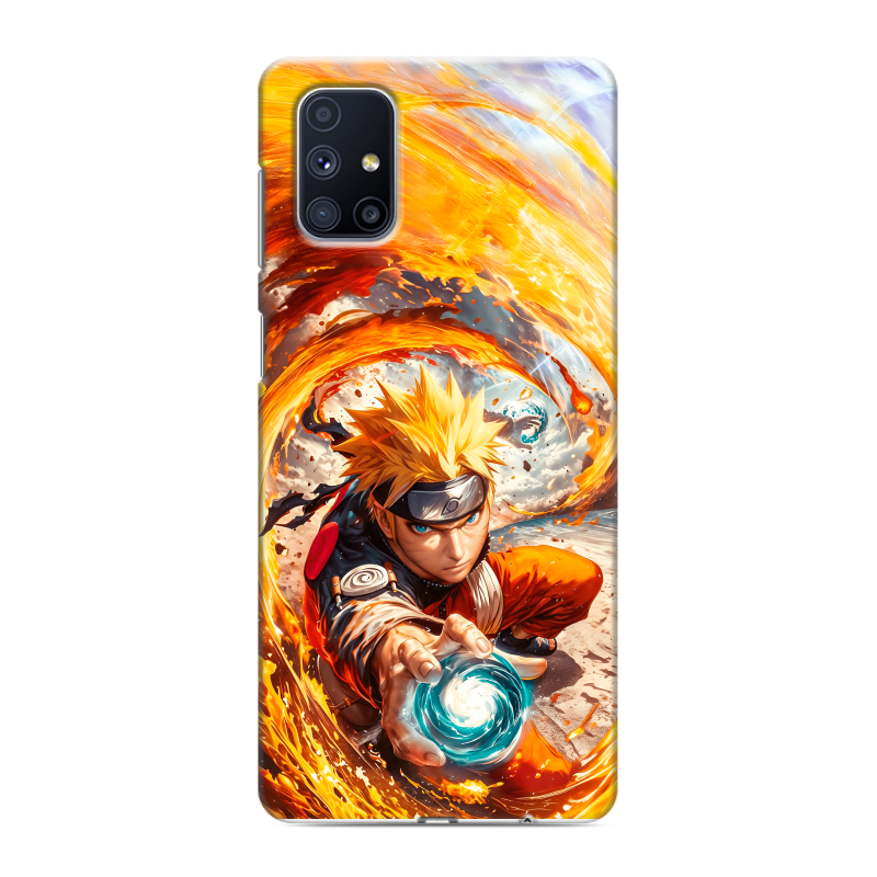 Силиконовый противоударный чехол на Samsung Galaxy M51 с принтом Аниме Наруто Naruto Силиконовый противоударный чехол на Samsung Galaxy M51 с принтом Аниме Наруто Naruto