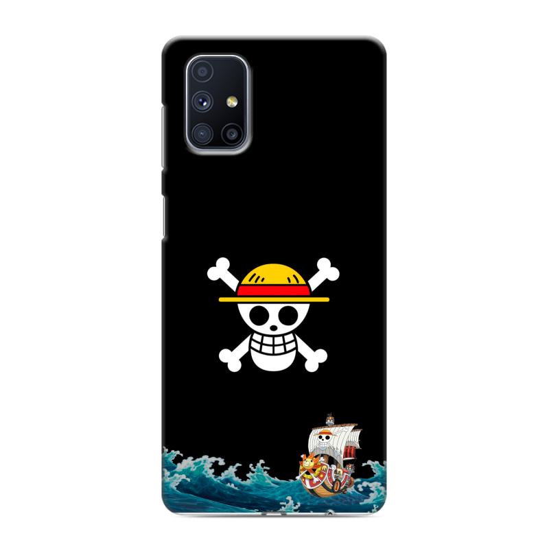 Силиконовый чехол на Samsung Galaxy M51 с принтом One Piece Ван Пис Силиконовый чехол на Samsung Galaxy M51 с принтом One Piece Ван Пис