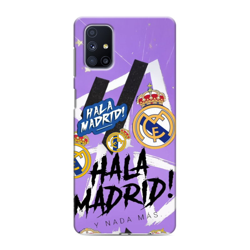 Силиконовый чехол на Samsung Galaxy M51 с принтом Real Madrid Реал Мадрид Силиконовый чехол на Samsung Galaxy M51 с принтом Real Madrid Реал Мадрид