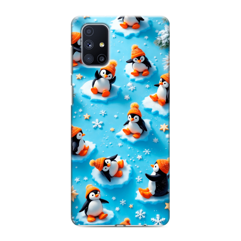 Пластиковый чехол на Samsung Galaxy M51 с принтом Новый год Пластиковый чехол на Samsung Galaxy M51 с принтом Новый год