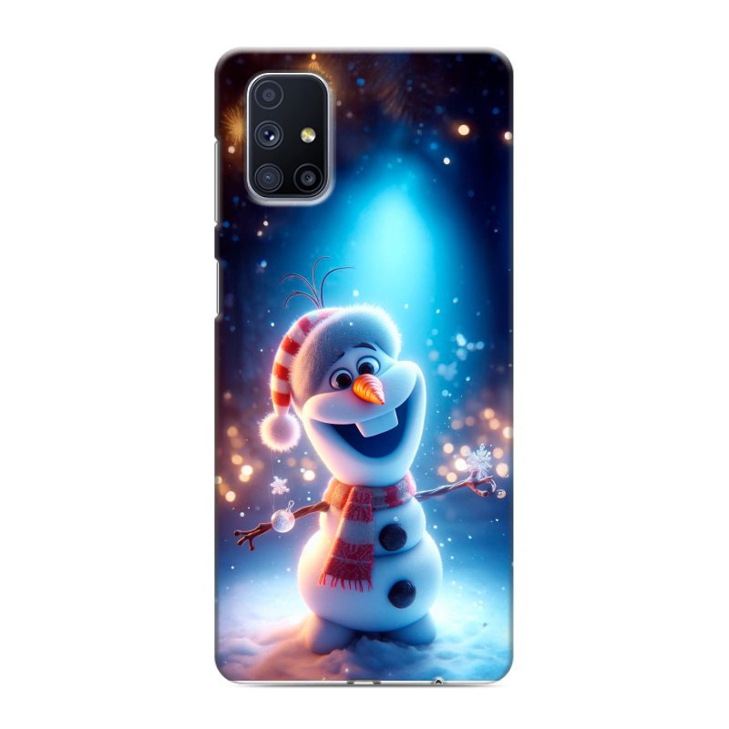 Пластиковый чехол на Samsung Galaxy M51 с принтом Новый год Пластиковый чехол на Samsung Galaxy M51 с принтом Новый год