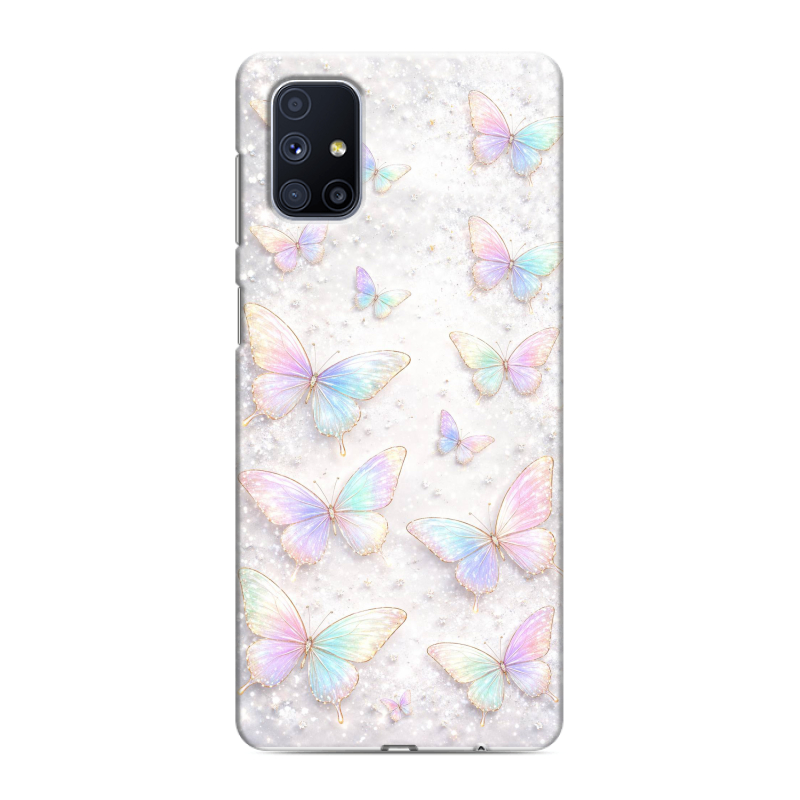 Силиконовый противоударный чехол на Samsung Galaxy M51 с принтом женский Силиконовый противоударный чехол на Samsung Galaxy M51 с принтом женский