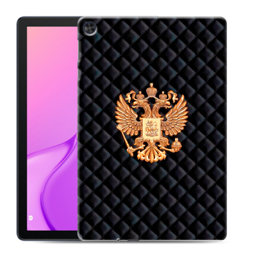 Силиконовый чехол на Huawei MatePad T10 с принтом Герб России принт