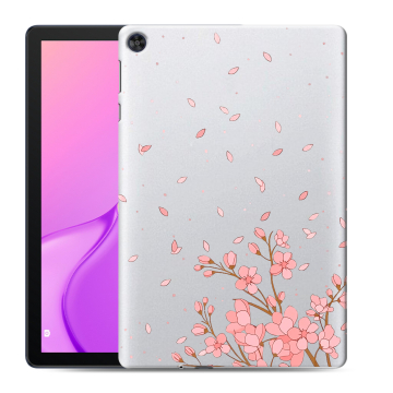 Силиконовый чехол на Huawei MatePad T10 с принтом Ветка сакуры