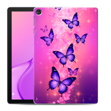 Силиконовый чехол на Huawei MatePad T10 с принтом Бабочки