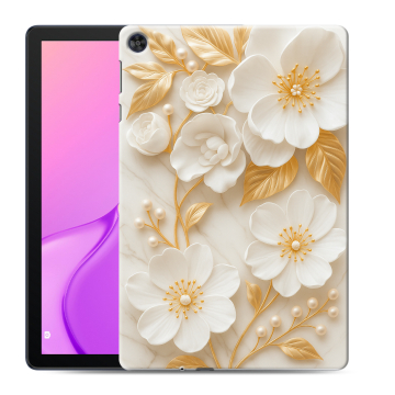 Силиконовый чехол на Huawei MatePad T10 с принтом Цветы