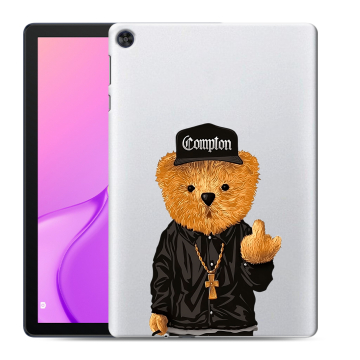 Силиконовый чехол на Huawei MatePad T10 с принтом Плюшевый медведь