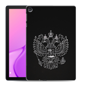 Силиконовый чехол на Huawei MatePad T10 с принтом Герб России