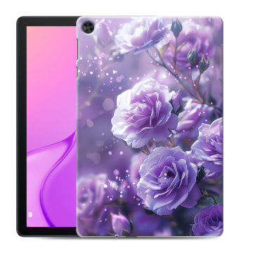 Силиконовый чехол на Huawei MatePad T10 с принтом Розы цветы