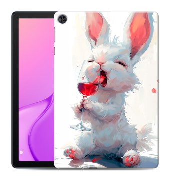Силиконовый чехол на Huawei MatePad T10 с принтом кролик зайчик