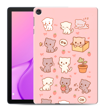 Силиконовый чехол на Huawei MatePad T10 с принтом Hello Kitty Хелоу Кити