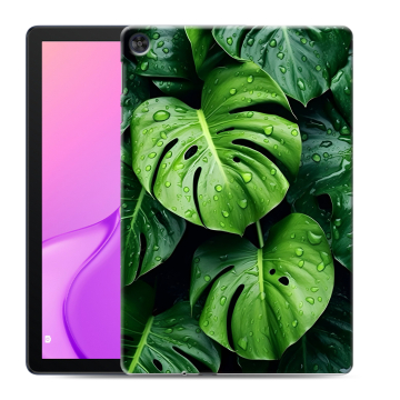 Силиконовый чехол на Huawei MatePad T10 с принтом Листья