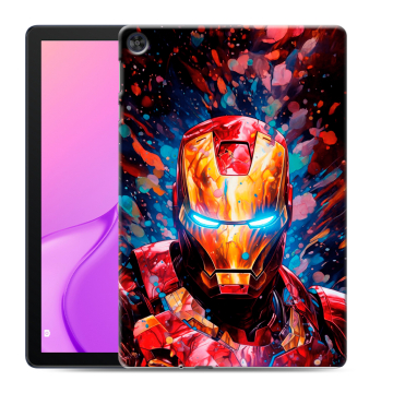 Силиконовый чехол на Huawei MatePad T10 с принтом Железный человек Ironman