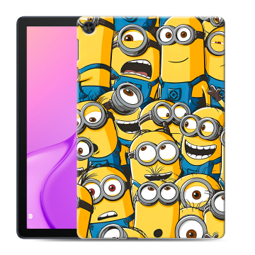 Силиконовый чехол на Huawei MatePad T10 с принтом Миньоны