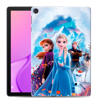 Силиконовый чехол на Huawei MatePad T10 с принтом Холодное сердце Frozen