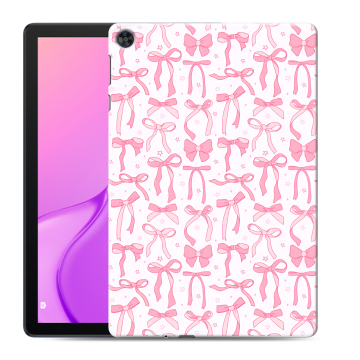 Силиконовый чехол на Huawei MatePad T10 с принтом Розовые бантики