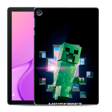 Силиконовый чехол на Huawei MatePad T10 с принтом Майнкрафт Minecraft