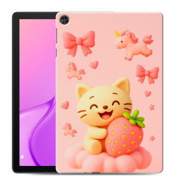 Силиконовый чехол на Huawei MatePad T10 с принтом для девочек