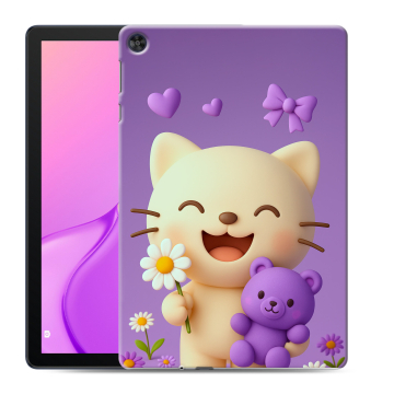 Силиконовый чехол на Huawei MatePad T10 с принтом для девочек