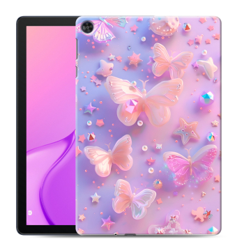 Силиконовый чехол на Huawei MatePad T10 с принтом Бабочки