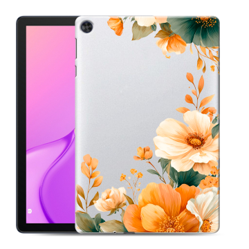 Силиконовый чехол на Huawei MatePad T10 с принтом Цветы принт Силиконовый чехол на Huawei MatePad T10 с принтом Цветы принт